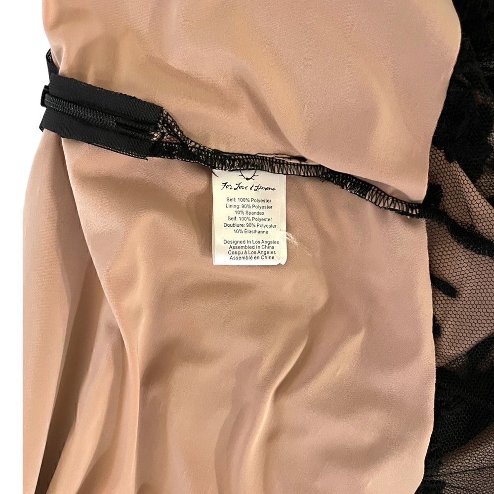 FOR LOVE & LEMONS Lace & Mesh Dress |Size: XS| - Picture 6 of 13